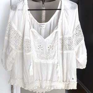 Abercrombie & Fitch🌷Boho, peasant top.
